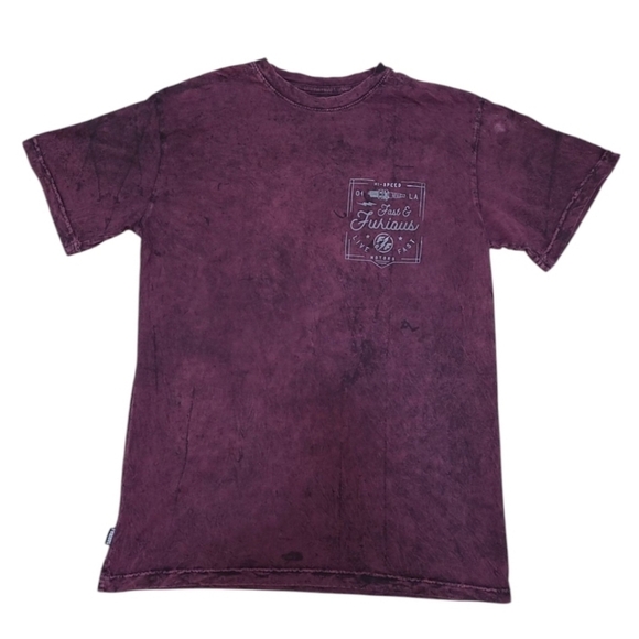Affliction Fast & Furious T-shirt Purple Size Small - Picture 11 of 11
